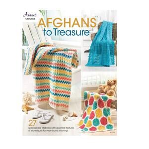 Afghans to Treasure Annie's Crochet books 27 afghans to crochet